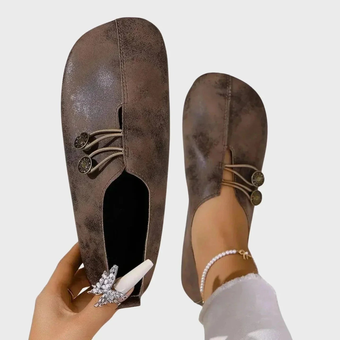 Belle Tessara – Retro-Style Women's Flats