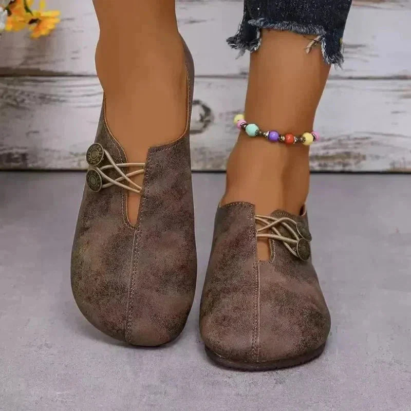 Belle Tessara – Retro-Style Women's Flats