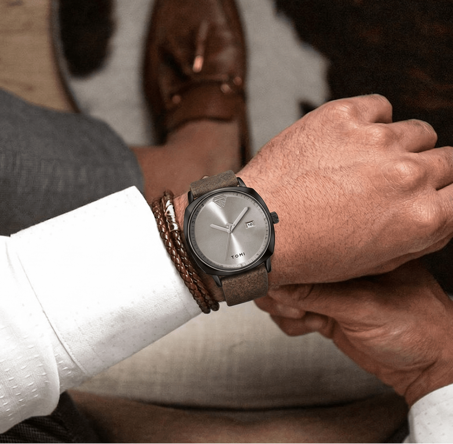 Duvierre Premium Leather Watch