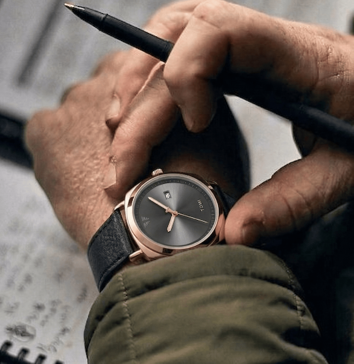Duvierre Premium Leather Watch