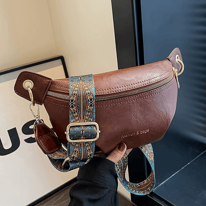 Estelle Retro Leather Crossbody Vintage Bag