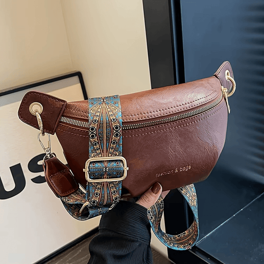 Estelle Retro Leather Crossbody Vintage Bag