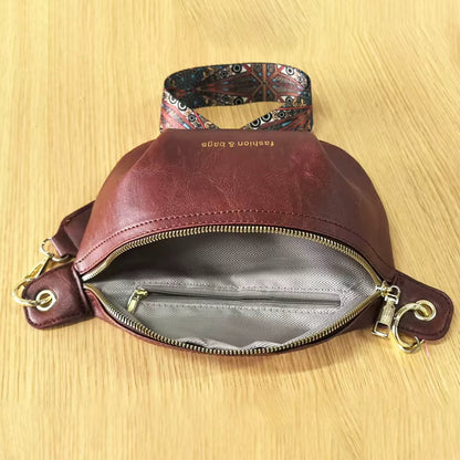 Estelle Retro Leather Crossbody Vintage Bag