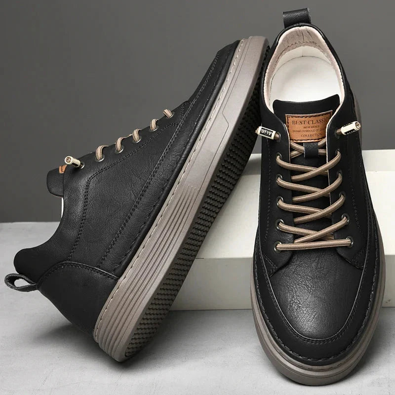 Zenon Casual Leather Sneakers