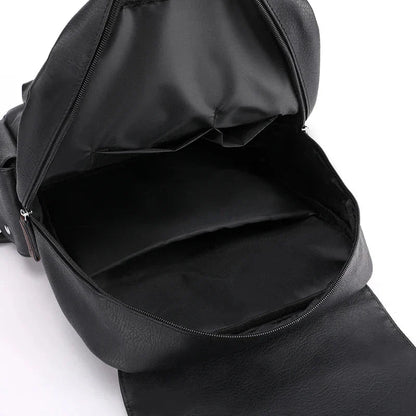 Leather Men's Backpack Balestrine