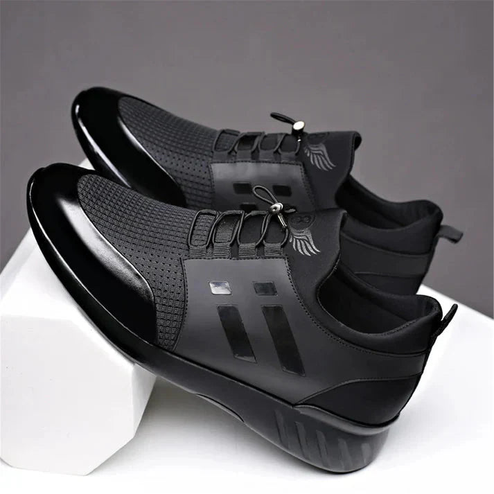 Hudson Luxury Leather Men's Sneakers