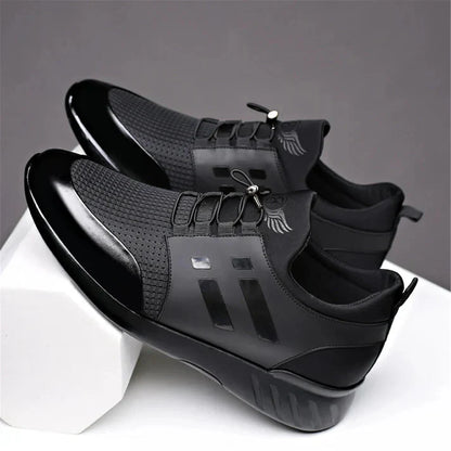 Hudson Luxury Leather Men's Sneakers
