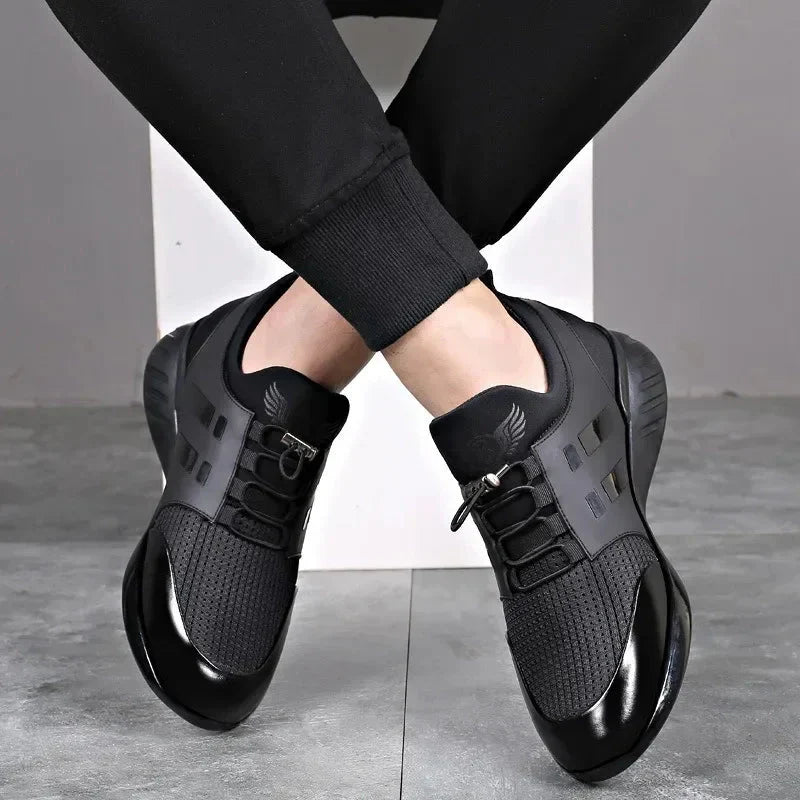 Hudson Luxury Leather Men's Sneakers