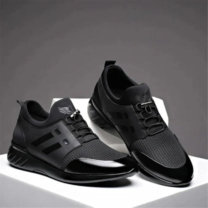 Hudson Luxury Leather Men's Sneakers