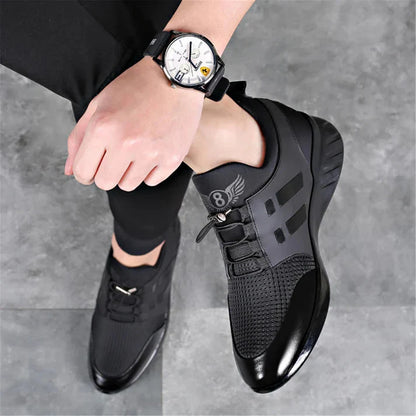 Hudson Luxury Leather Men's Sneakers