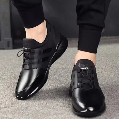 Hudson Luxury Leather Men's Sneakers