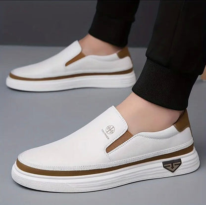 Men's Casual Leather Sneakers – Vittorio Rivano