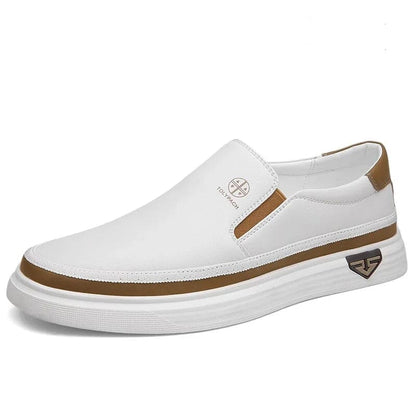 Men's Casual Leather Sneakers – Vittorio Rivano
