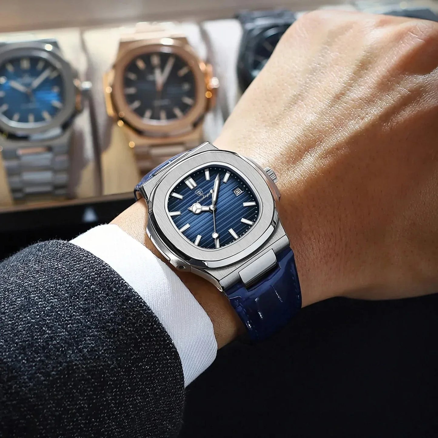 Patrizio – Signature Leather Watch