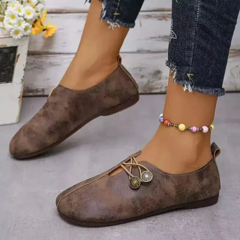 Belle Tessara – Retro-Style Women's Flats