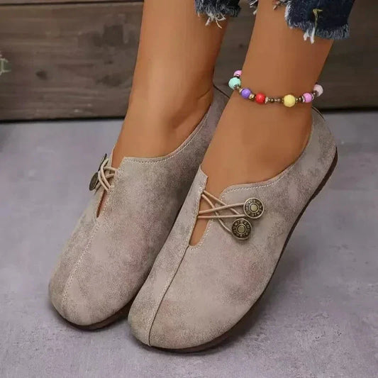 Belle Tessara – Retro-Style Women's Flats