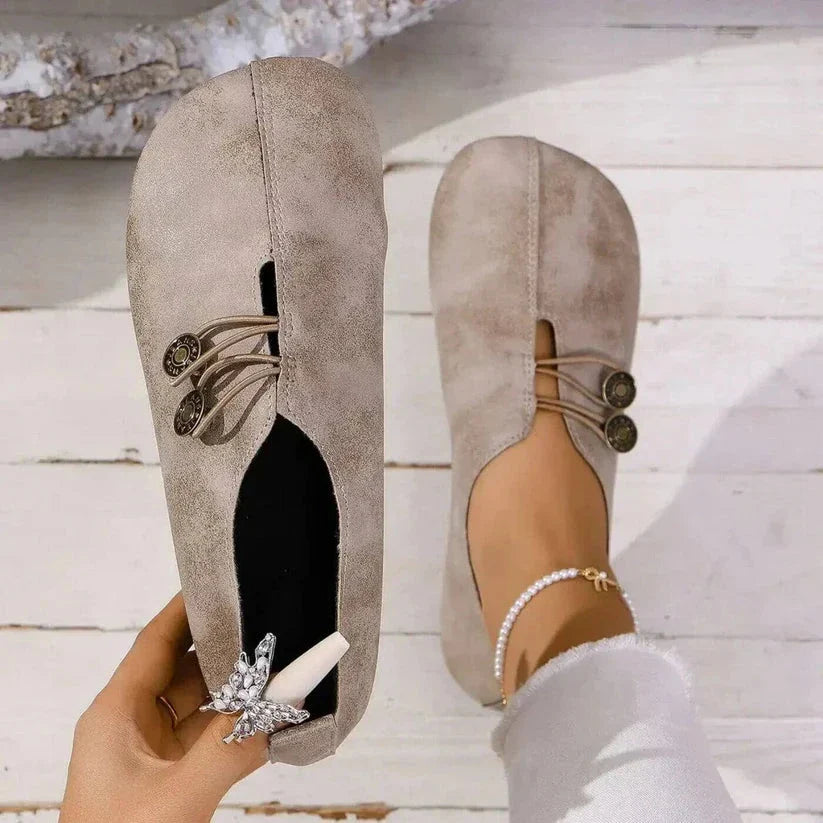 Belle Tessara – Retro-Style Women's Flats