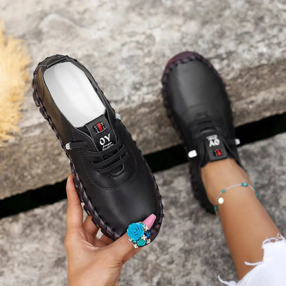 Women's Soft Leather Sneakers